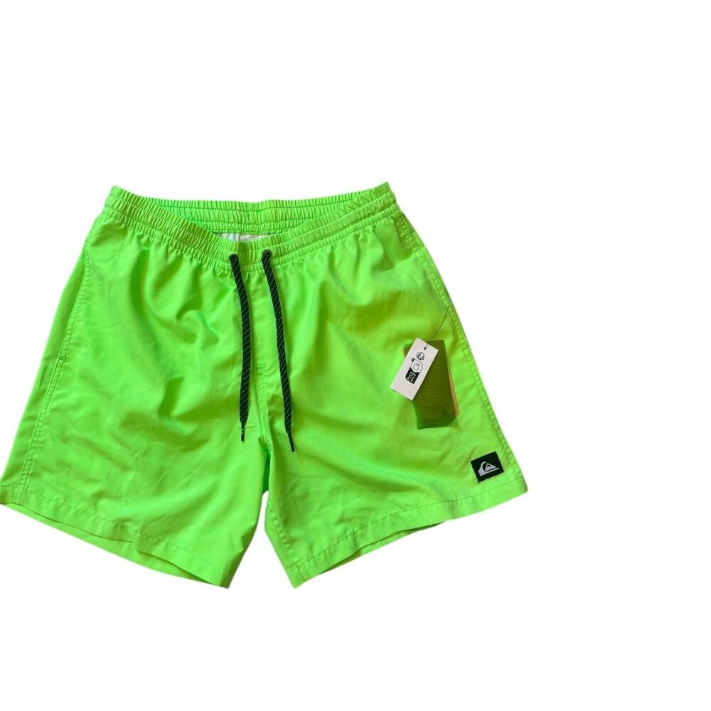 Quiksilver Men Everyday   Volley 17" shorts  Neon green Size Large
